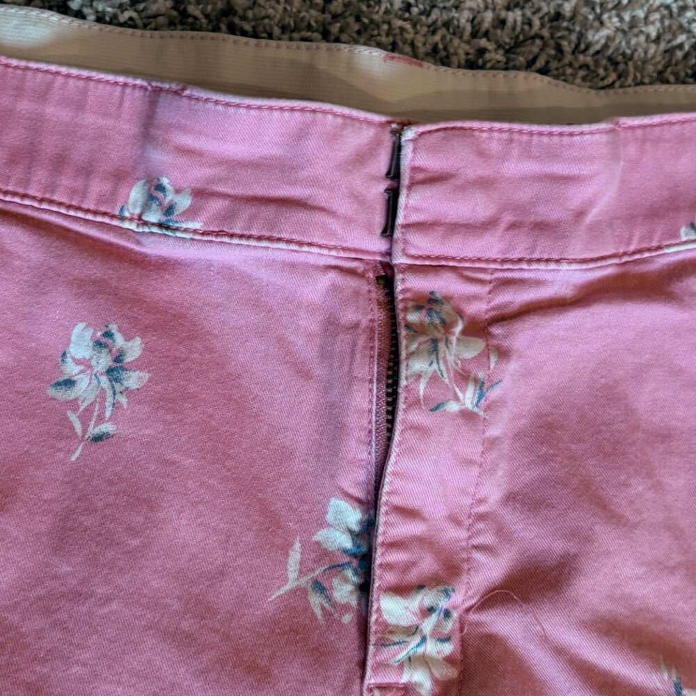 Lane Bryant Shorts Pink w/ Flowers - Picture 3 of 5